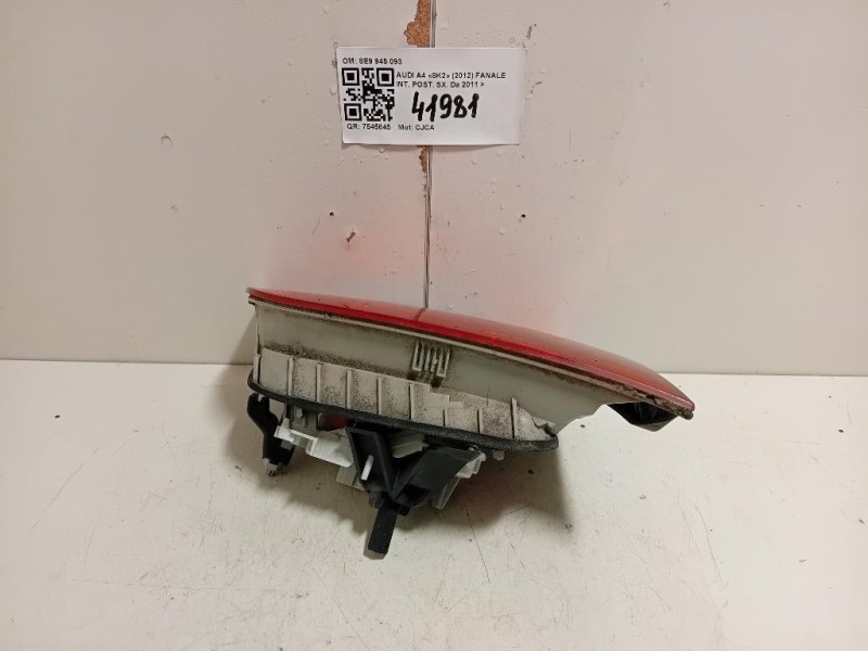 Fanale INT POST SX 8E9 945 093 Audi A4 8K2 2012
