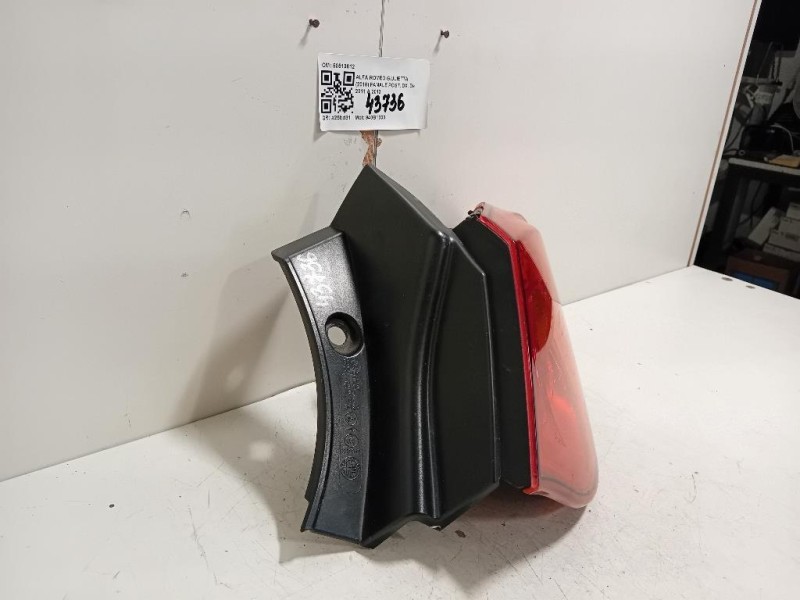 Fanale POST DX 50513612 Alfa Romeo Giulietta 2010