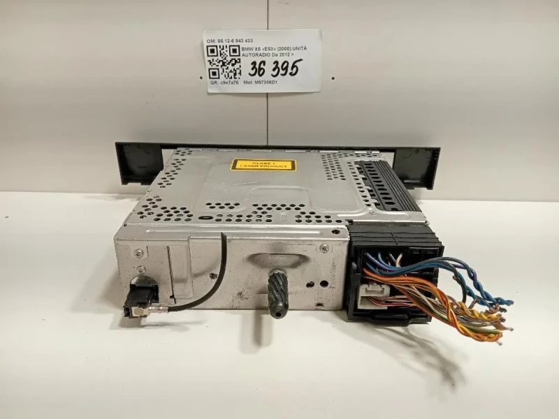 Unità Autoradio 6512-6 943 433 Bmw X5 E53 2000