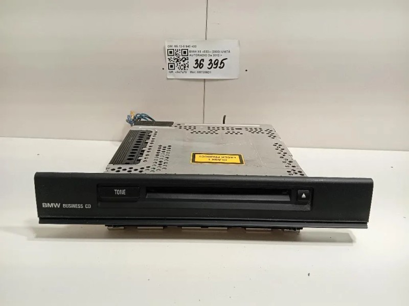 Unità Autoradio 6512-6 943 433 Bmw X5 E53 2000