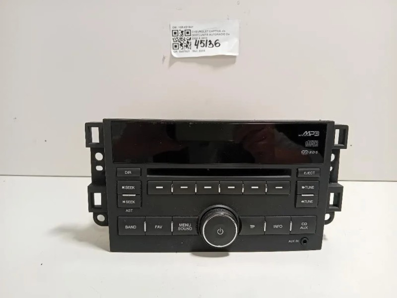 Unità Autoradio 10R-021641 Chevrolet Captiva I 2007