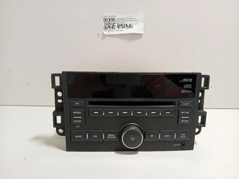 Unità Autoradio 10R-021641 Chevrolet Captiva I 2007