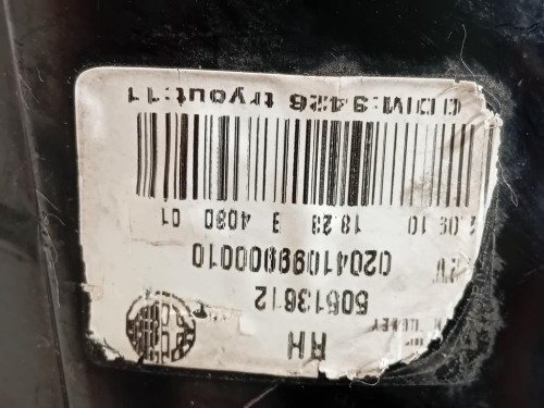 Fanale POST DX 50513612 Alfa Romeo Giulietta 2010