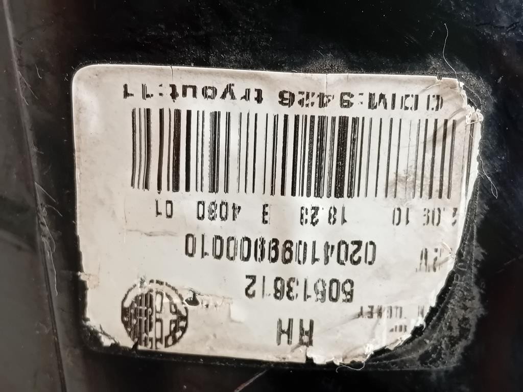 Fanale POST DX 50513612 Alfa Romeo Giulietta 2010