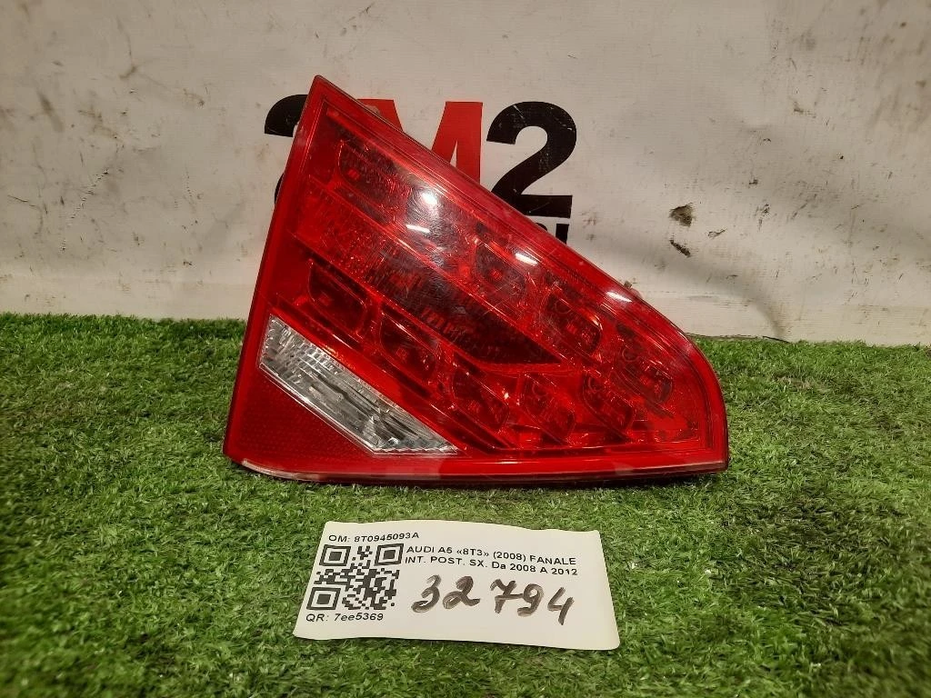 Fanale INT POST SX 8T0945093A Audi A5 8T3 2008