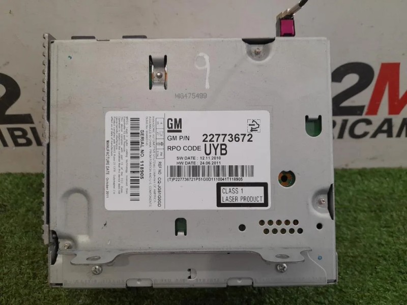Unità Autoradio 22773672 Chevrolet Orlando 2011