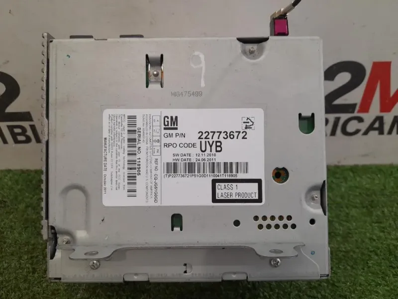 Unità Autoradio 22773672 Chevrolet Orlando 2011