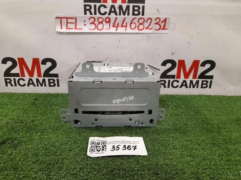 Unità Autoradio 22800670 Chevrolet Orlando 2011