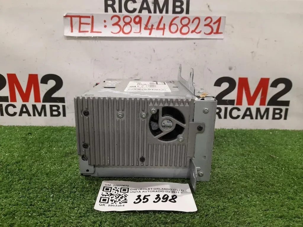 Unità Autoradio 22800670 Chevrolet Orlando 2011