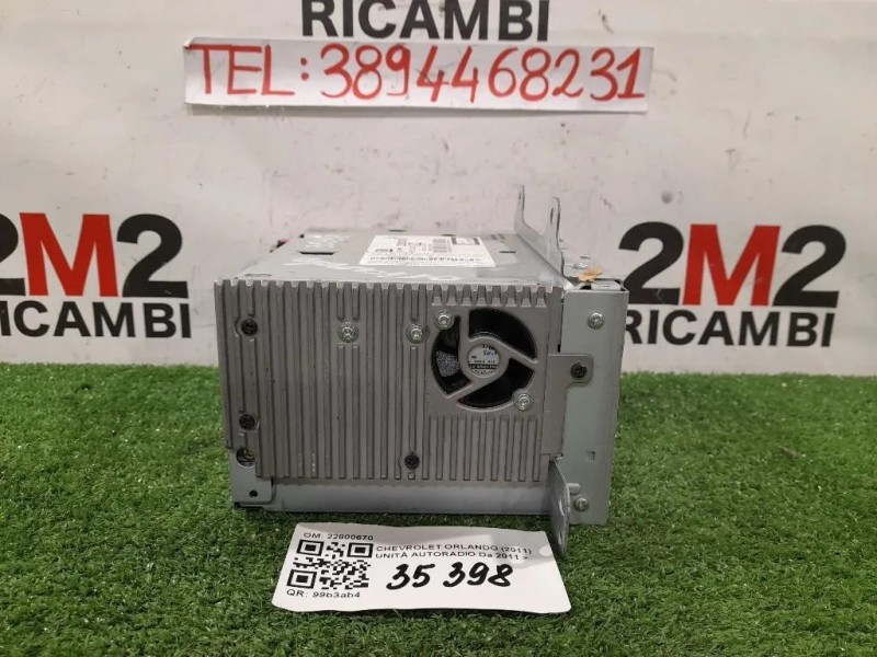 Unità Autoradio 22800670 Chevrolet Orlando 2011