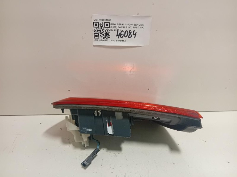 Fanale INT POST SX F03603000 Bmw Serie 1 F20 Berlina 2015