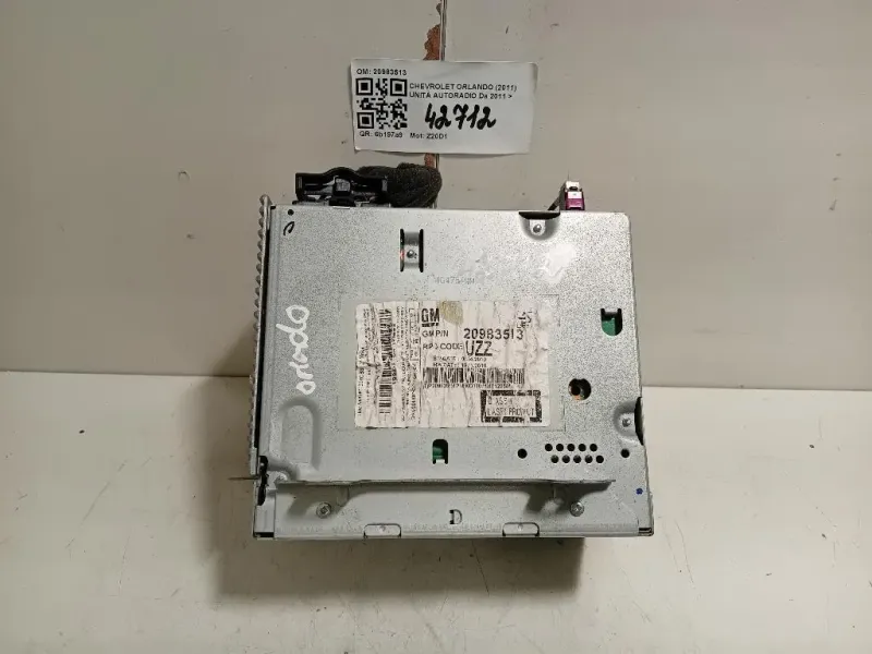 Unità Autoradio 20983513 Chevrolet Orlando 2011