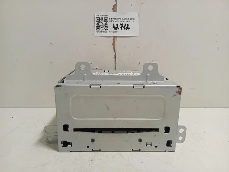 Unità Autoradio 20983513 Chevrolet Orlando 2011