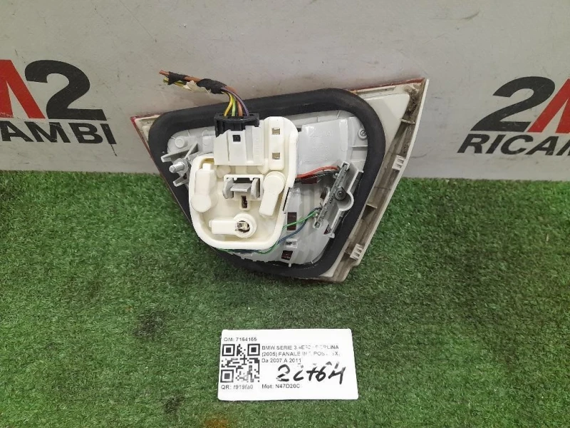 Fanale INT POST SX 7154155 Bmw Serie 3 E90 Berlina 2005