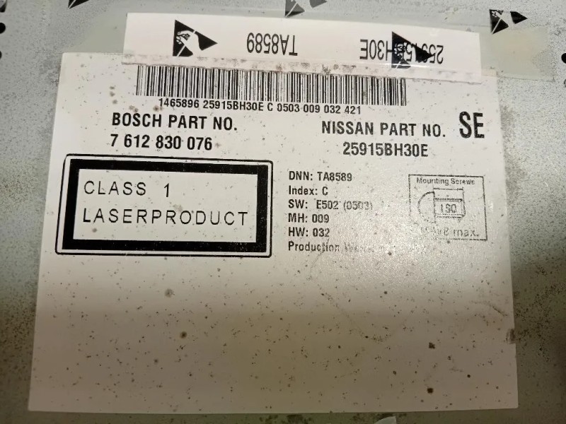 Unità Autoradio 7612830076 NAVIGATORE Chevrolet Orlando 2011