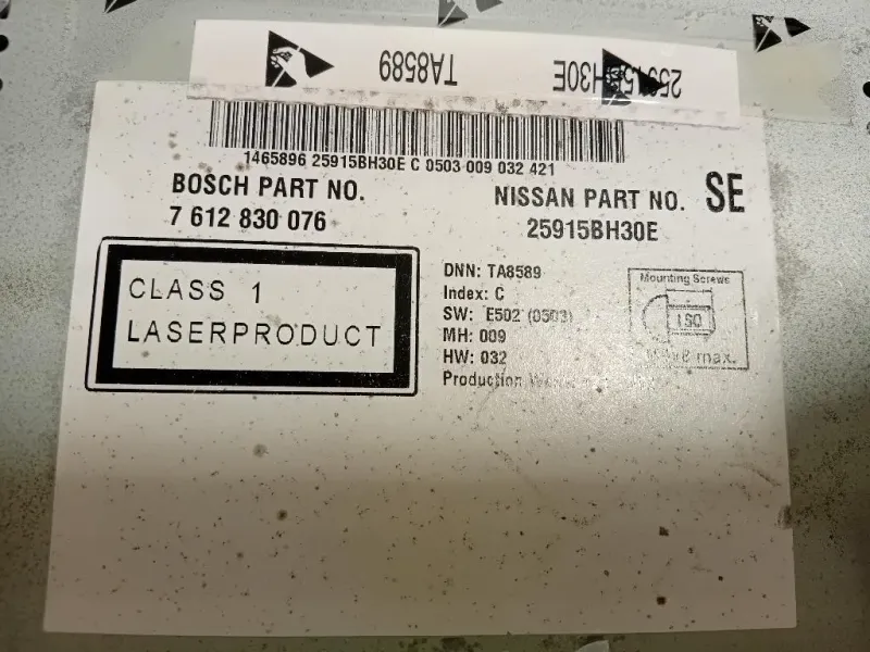 Unità Autoradio 7612830076 NAVIGATORE Chevrolet Orlando 2011