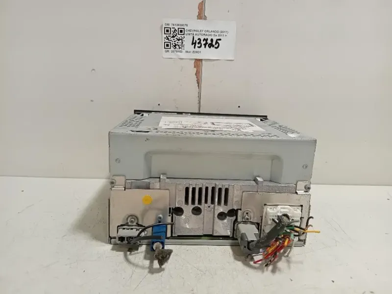 Unità Autoradio 7612830076 NAVIGATORE Chevrolet Orlando 2011
