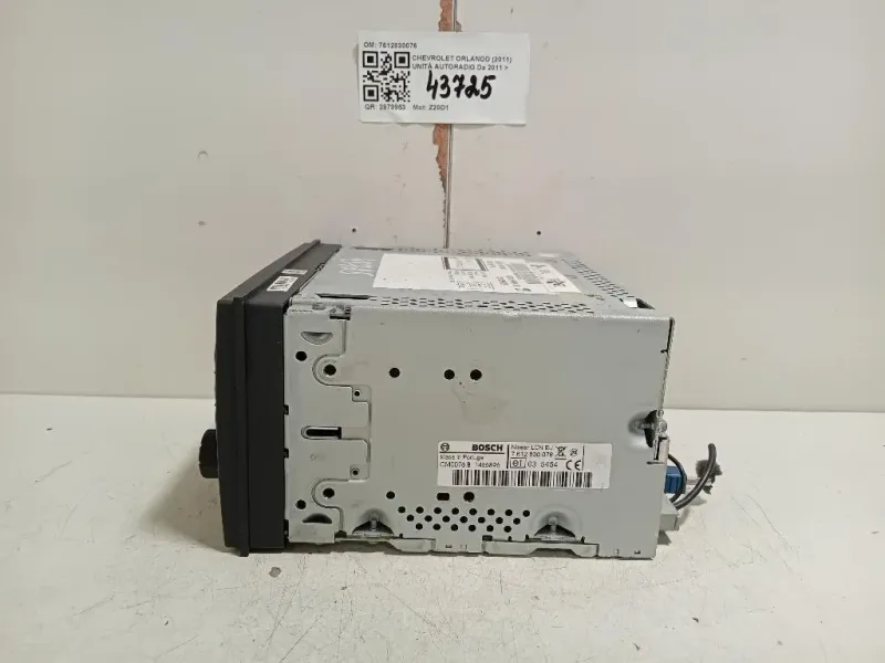 Unità Autoradio 7612830076 NAVIGATORE Chevrolet Orlando 2011
