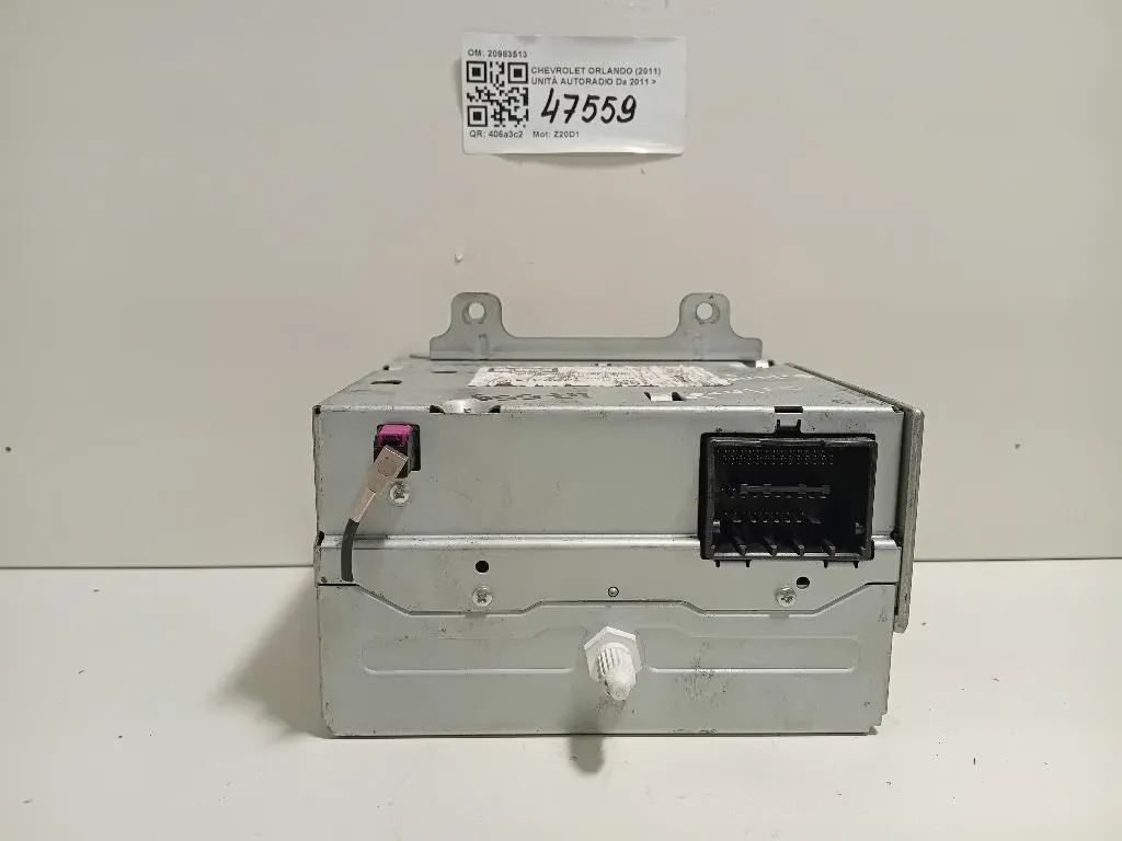 Unità Autoradio 20983513 Chevrolet Orlando 2011