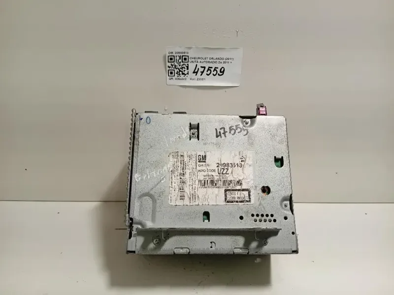 Unità Autoradio 20983513 Chevrolet Orlando 2011