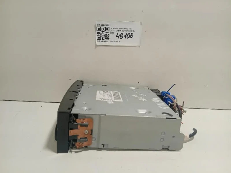 Unità Autoradio 98041626 Citroen Berlingo III 2015