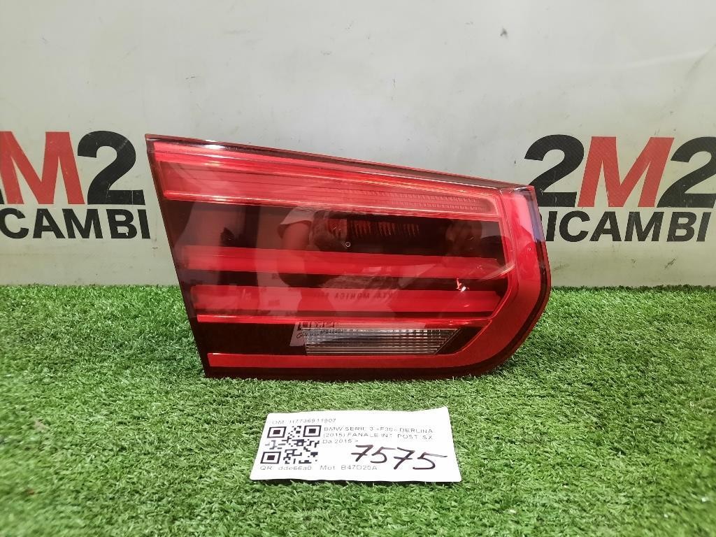 Fanale INT POST SX H7736911907 Bmw Serie 3 F30 Berlina 2015