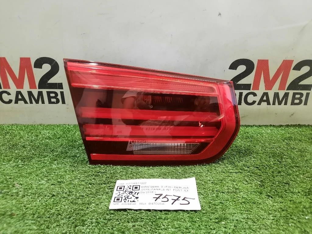 Fanale INT POST SX H7736911907 Bmw Serie 3 F30 Berlina 2015