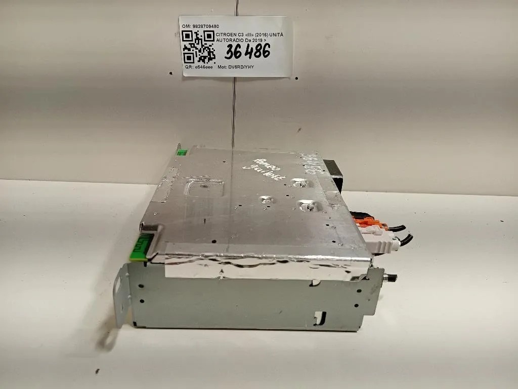 Unità Autoradio 9828709480 Citroen C3 III 2016