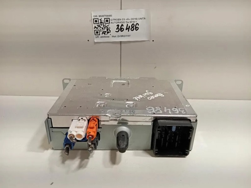 Unità Autoradio 9828709480 Citroen C3 III 2016