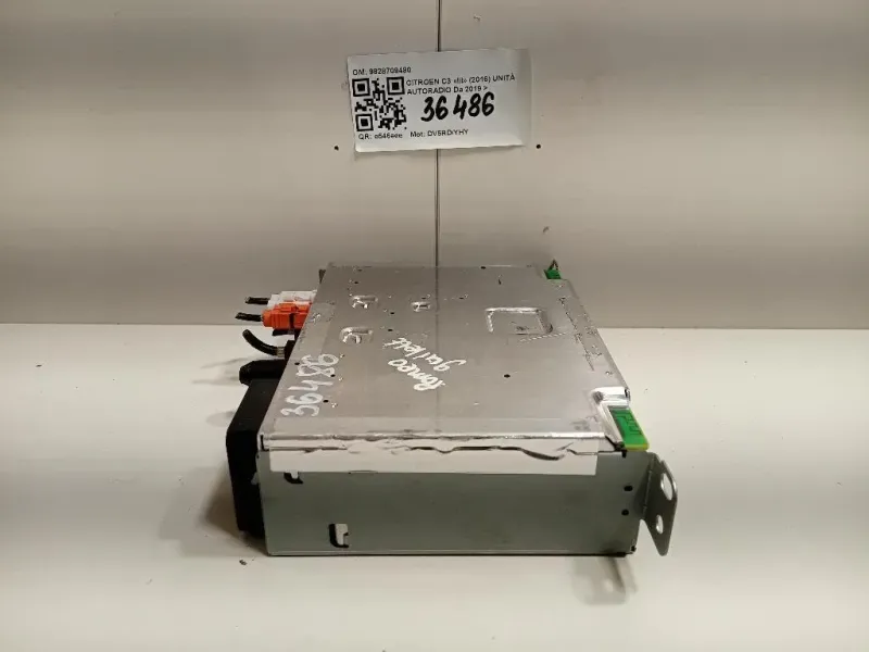 Unità Autoradio 9828709480 Citroen C3 III 2016