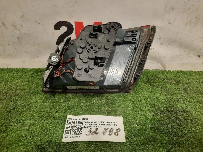 Fanale INT POST SX 6321-7306163 Bmw Serie 5 F10 Berlina 2010