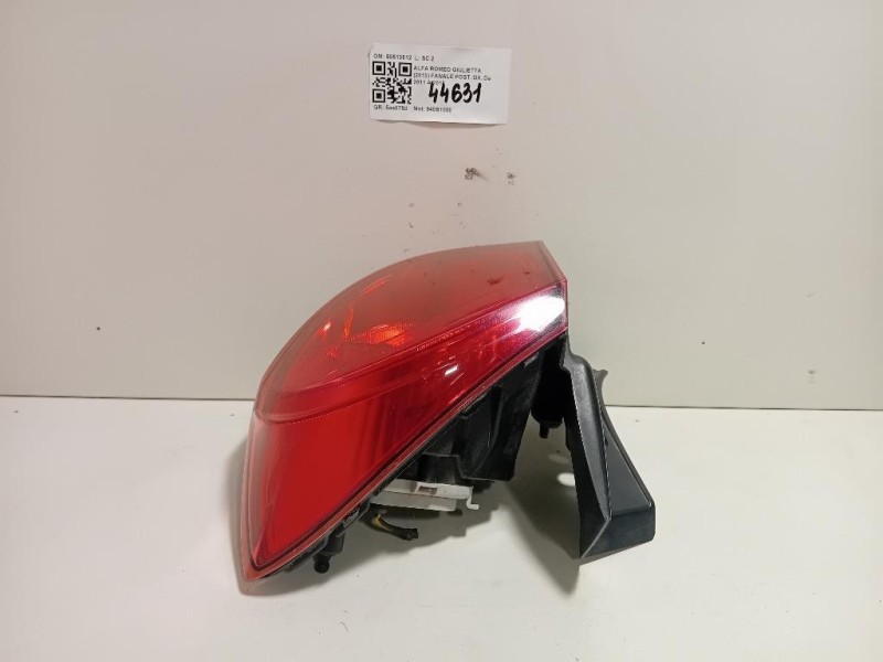 Fanale POST DX 50513612 Alfa Romeo Giulietta 2010