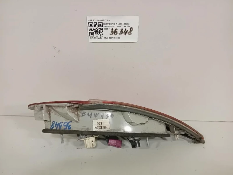Fanale INT POST SX 6321 6938517-09 Bmw Serie 7 E66 2003