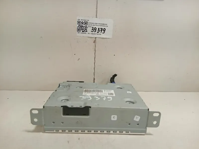 Unità Autoradio 9833441180 Citroen DS3 Crossback 2018