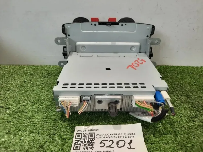Unità Autoradio 281152815R Dacia Dokker 2013