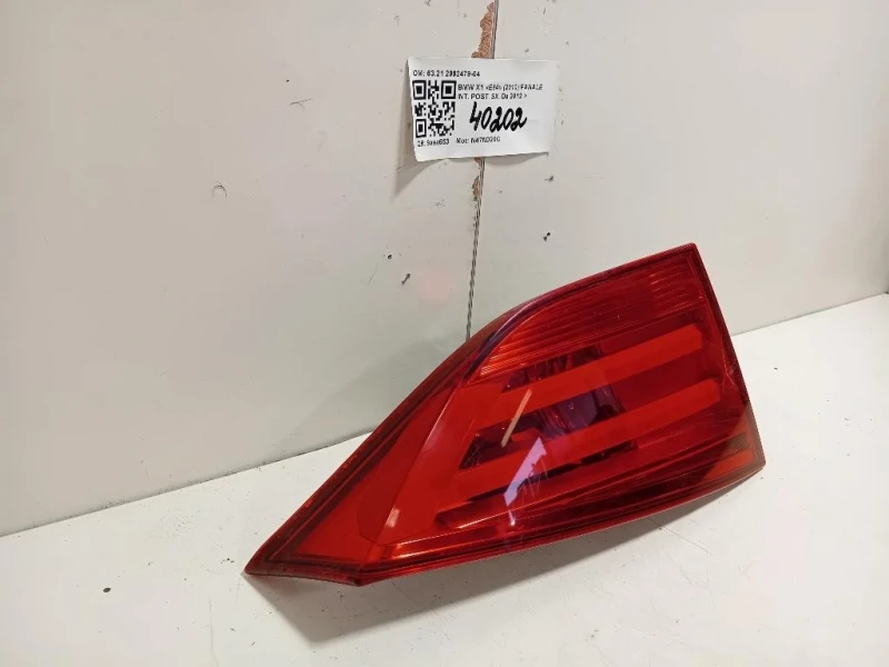 Fanale INT POST SX 6321 2992479-04 Bmw X1 E84 2010