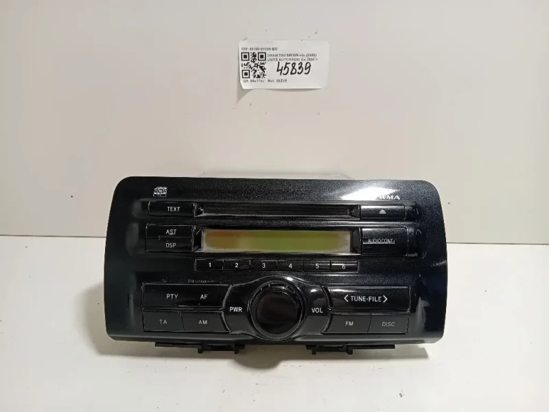 Unità Autoradio 86180-81080-BO Daihatsu Materia 2007