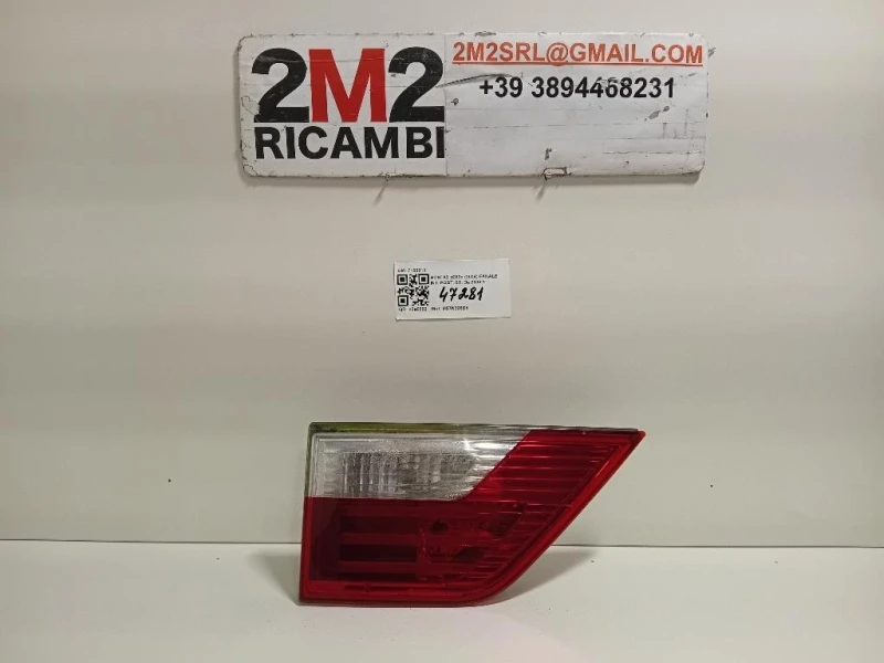 Fanale INT POST SX 7162213 Bmw X3 E83 2004