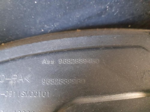 Parafango ANT SX 9682889480 Peugeot 3008 I 2009