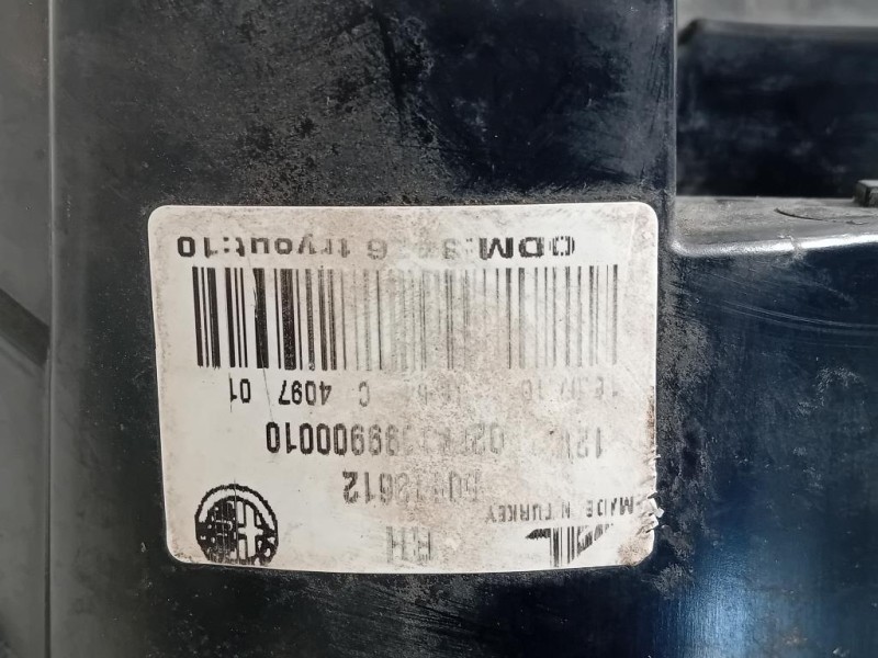 Fanale POST DX 20410999 Alfa Romeo Giulietta 2010
