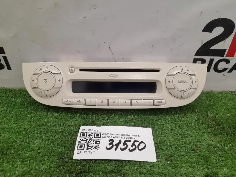 Unità Autoradio 035238 Fiat 500 II 2008