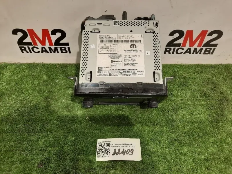 Unità Autoradio 95053105T Fiat 500 II 2008