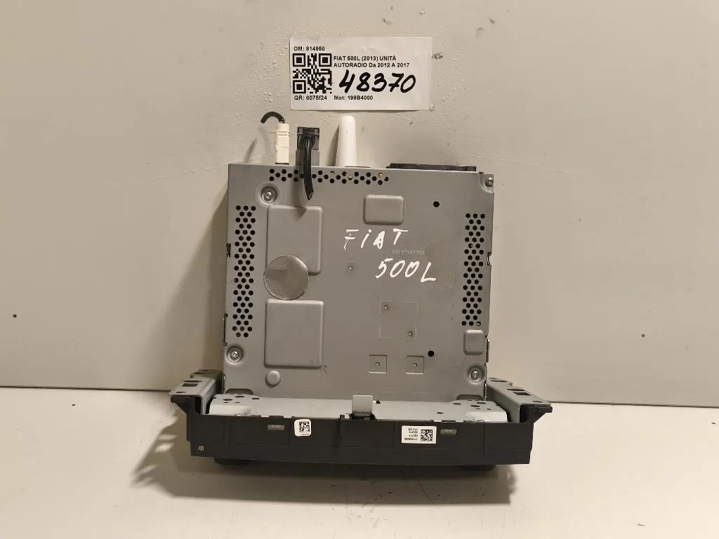 Unità Autoradio 814950 Fiat 500L 2013