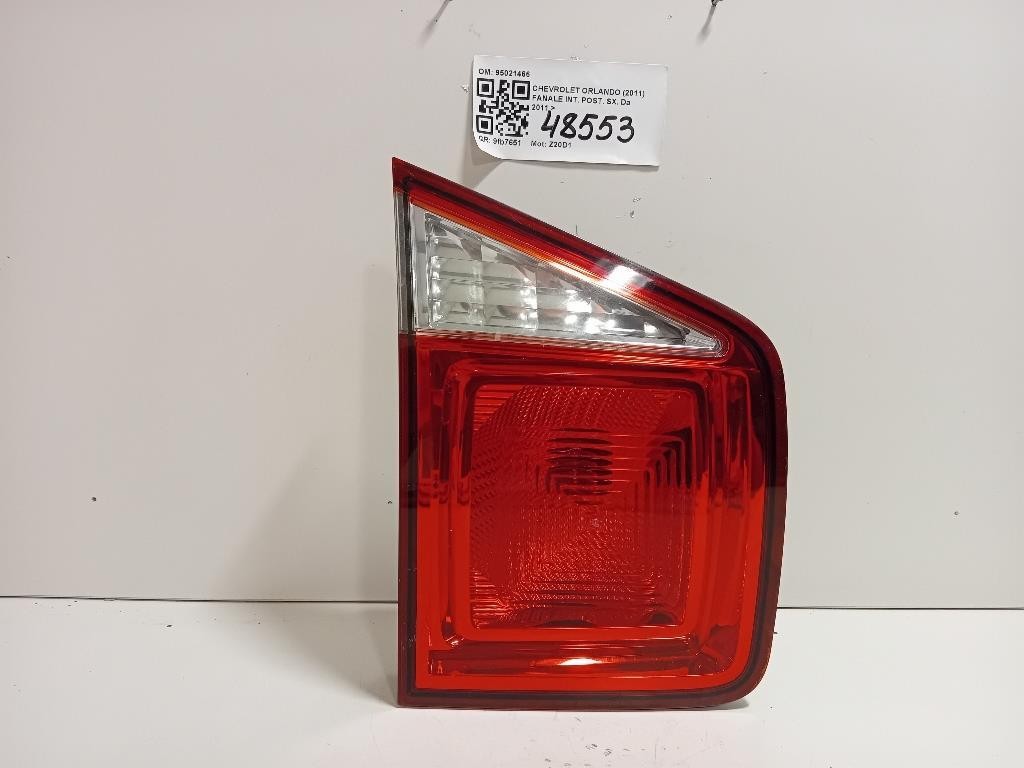 Fanale INT POST SX 95021466 Chevrolet Orlando 2011