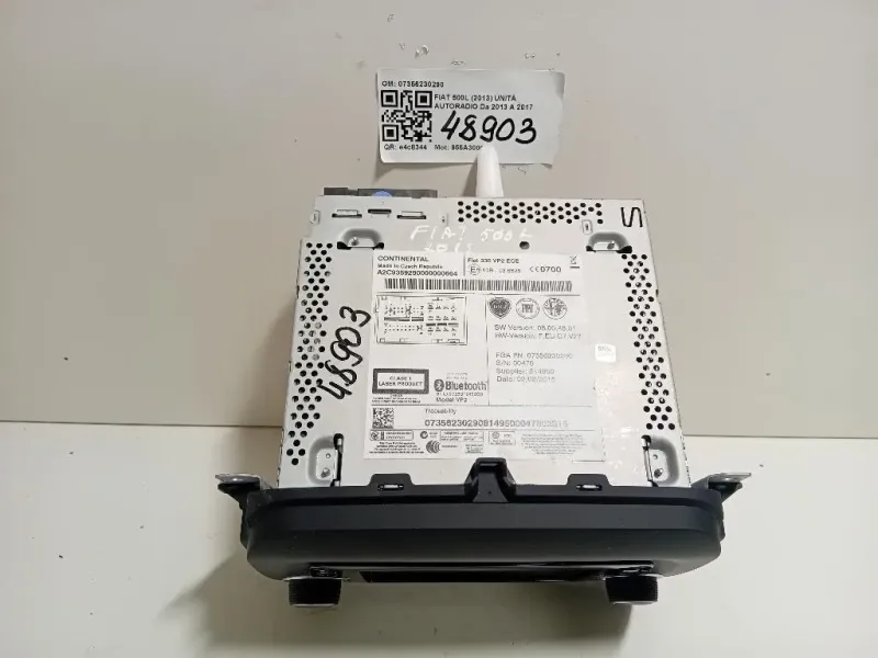 Unità Autoradio 07356230290 Fiat 500L 2013
