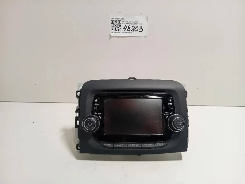 Unità Autoradio 07356230290 Fiat 500L 2013