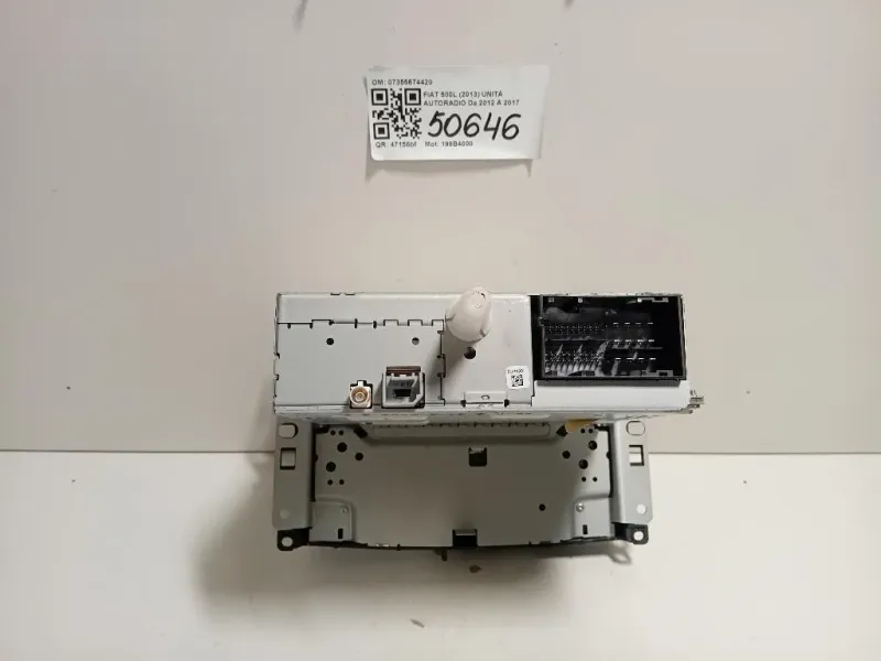 Unità Autoradio 07355674420 Fiat 500L 2013