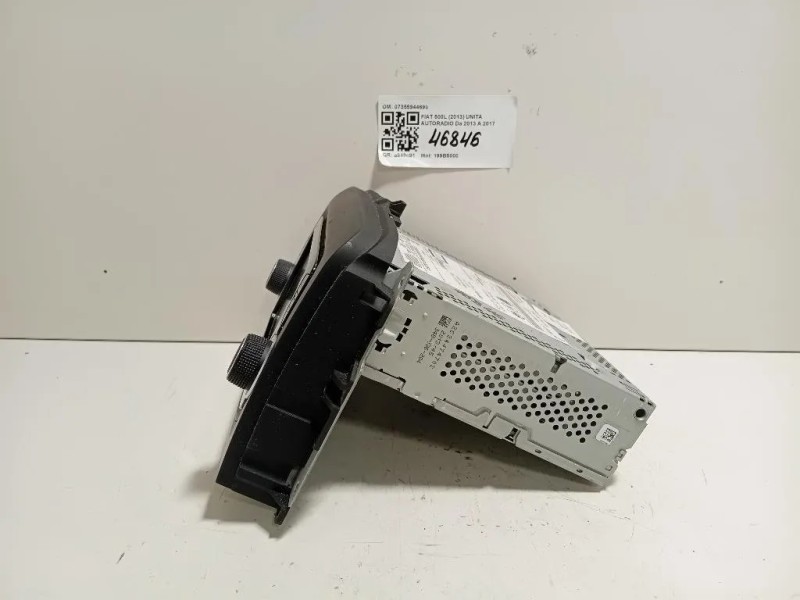 Unità Autoradio 07355944690 Fiat 500L 2013