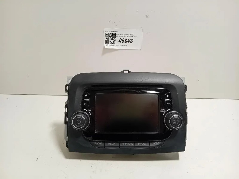 Unità Autoradio 07355944690 Fiat 500L 2013