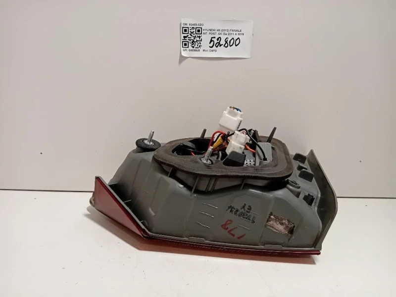 Fanale INT POST SX 92403-3ZO Hyundai I40 2012